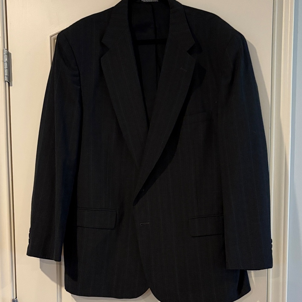 Towncraft Charcoal Men's Suit Coat and Pants Size 46 R